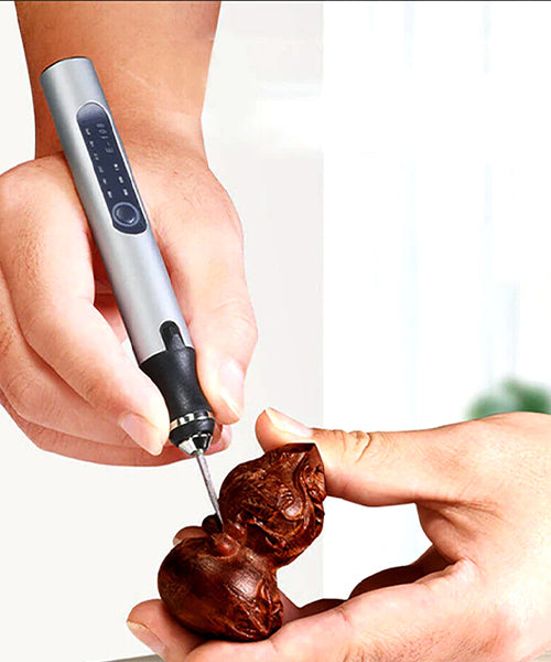 Intricate Nut Carving